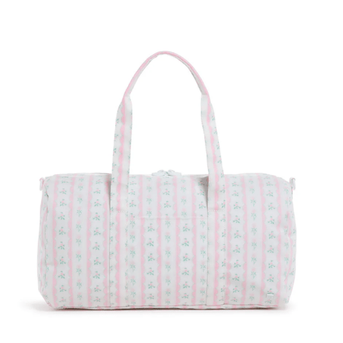 Weekender Duffle - Ribbon Floral Pink