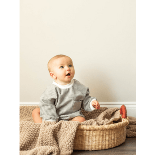 Thick Striped Sweater Jumpsuit | RYAN AND REMI