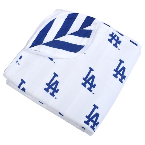 Infant Los Angeles Dodgers Three Little Anchors 47" x 47" Muslin 4-Layer Blanket