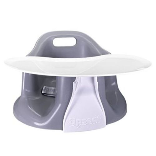 Upseat Baby Floor and Booster Seat - Gray