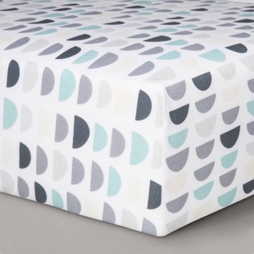 Fitted Crib Sheet Half Circles - Cloud Island™