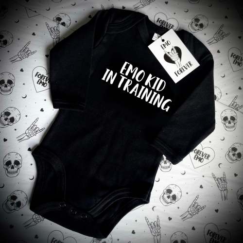 Emo Kid In Training Bodysuit
