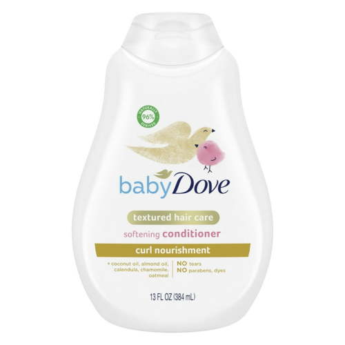 Baby Dove Curly Hair Baby Conditioner Curl Nourishment Tear-Free, 13 oz