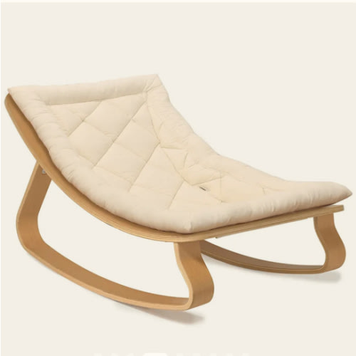 LEVO Baby Rocker in natural wood – Charlie Crane Paris