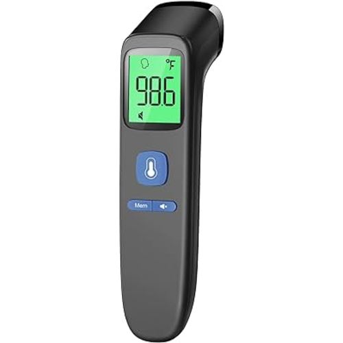 No-Touch Thermometer for Adults and Kids, Digital Accurate Baby Thermometer with Fever Alarm, 1 Second Fast Result, FSA HSA Eligible, Easy to use, 2 in 1 Mode