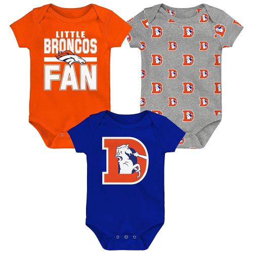 Outerstuff Newborn NFL Little Tike 3-Piece Bodysuit Set