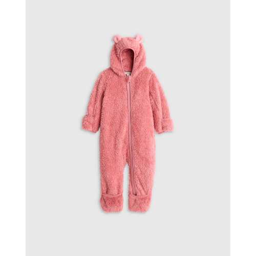 Recycled Sherpa Fleece Baby Bear Bunting