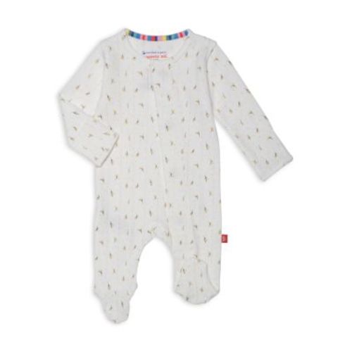 Girls' Floral Pointelle Footie - Baby