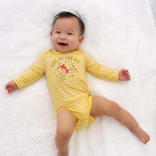 Disney Winnie the Pooh "Cute As Can Bee" Graphic Bodysuit
