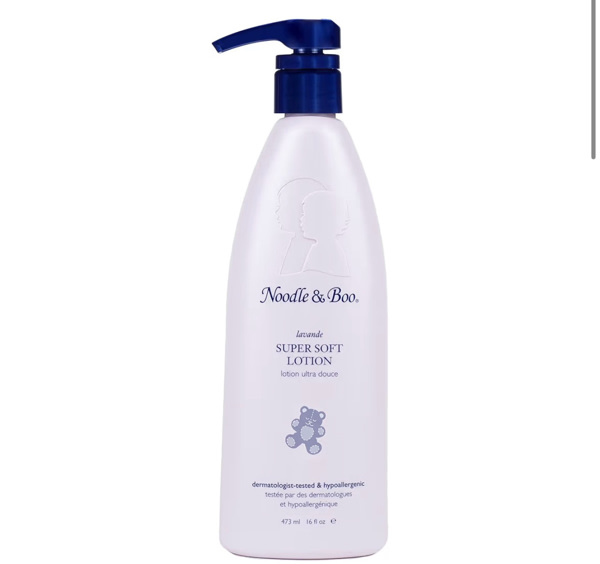 Noodle & Boo Lavender Super Soft Moisturizing Lotion for Daily Newborn and Baby Care