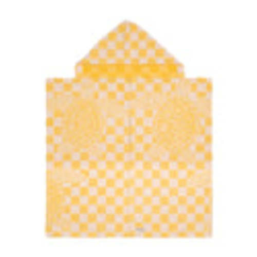 Checker Turtle Hooded Kids Bath Towel | Sand Cloud