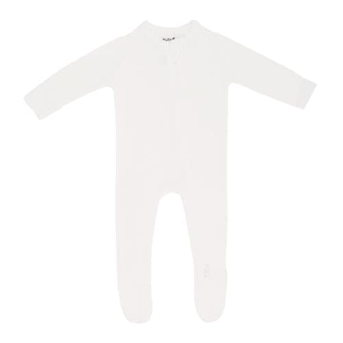 KYTE BABY Unisex Zipper Closure Footies, Rayon Made From Bamboo, 0-24 Months