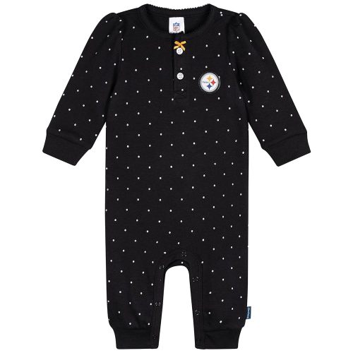 Gerber NFL Baby Girls Nfl Team Footless Coverall