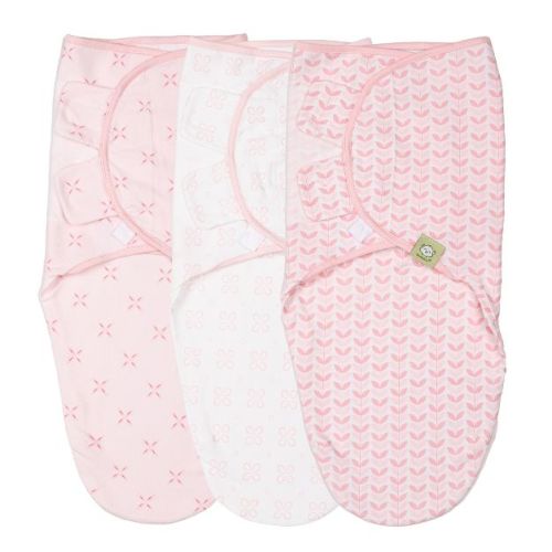 KeaBabies 3pk Organic Baby Swaddle Sleep Sacks, Newborn Baby Swaddles 0-3 Months, Ergonomic Wearable Swaddle Blanket