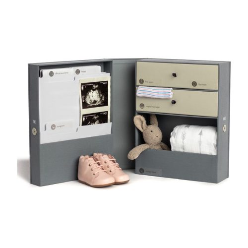 Vault Baby Keepsake Box, Slate - By Age - Maisonette