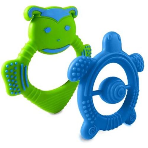 Baby Teething Toys For Newborn, Infants 0-6 Months Silicone Teethers For Babies 6-12 Months Bpa Free