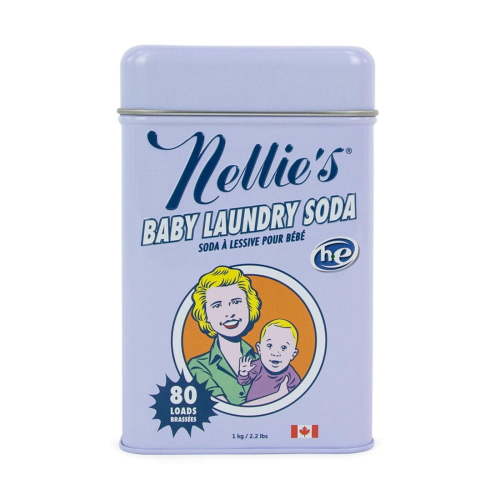 Nellie's Baby Laundry Soda, 80 Loads, 1.2kg, Unscented Laundry Detergent, Baby Laundry Soda 80 Loads - Walmart.ca