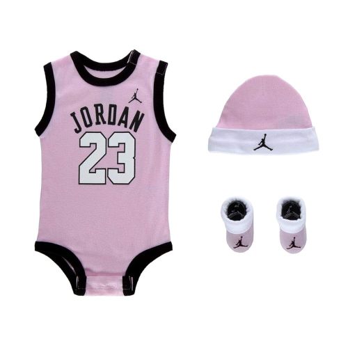 Nike Baby's Bodysuit, Hat and Booties 3 Piece Set