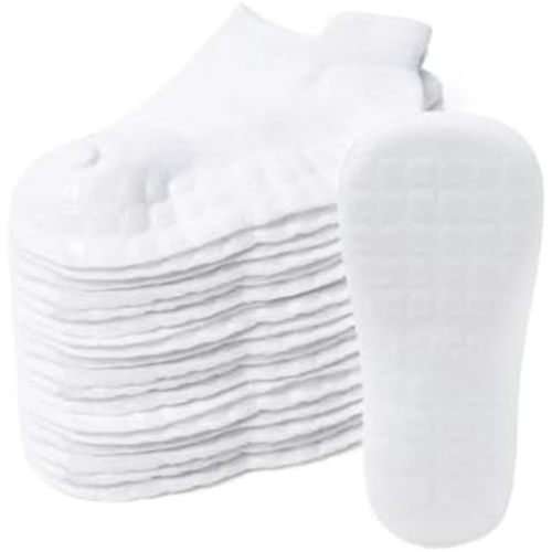 Baby Non Slip Ankle Socks with Grippers (9 Pair) for 0 months-7 years old Walking Socks