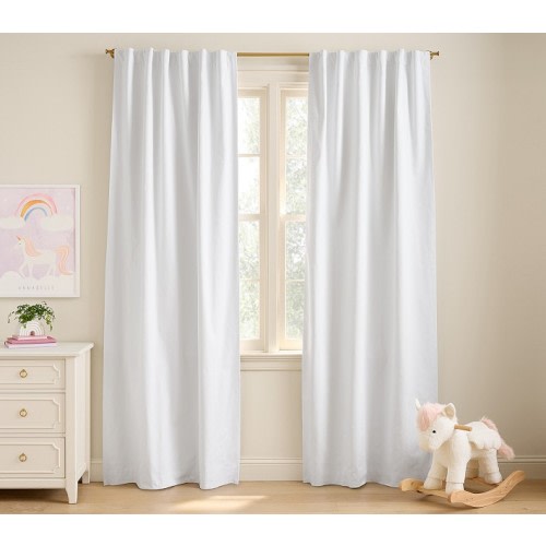 Quincy Cotton Canvas Blackout Curtain