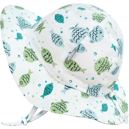 JAN & JUL Adjustable Cotton Floppy Sun-Hat with 50+ UPF Protection