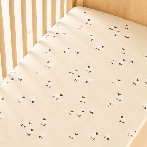 Sleepy Sheep Crib Fitted Sheet