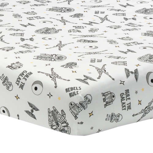 Star Wars Signature Rebels Rule Cotton Fitted Crib/Toddler Sheet – Lambs & Ivy