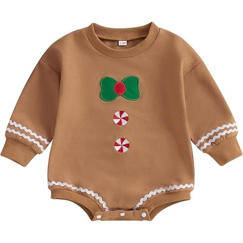 Adobabirl Baby Halloween Outfit Girl Boy Pumpkin Ghost Sweatshirt Romper Oversized Sweater Jumpsuit Cute Fall Winter Clothes