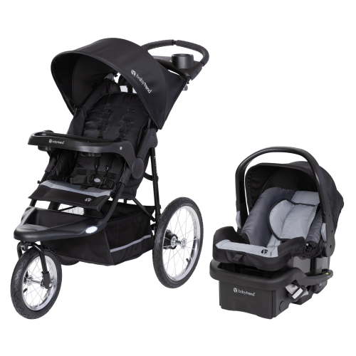 Free Shipping! Baby Trend Expedition Jogger Travel System with EZ-Lift Infant Car Seat Dash Black