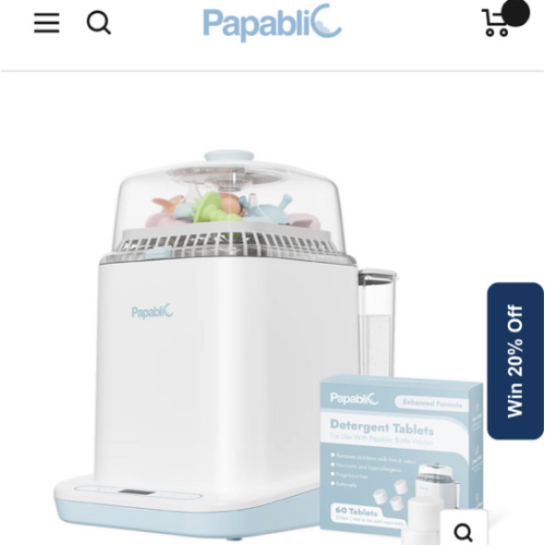 Baby Bottle Washer Sterilizer and Dryer All in One Bottle Cleaner