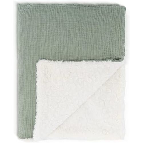 Soft Muslin Cotton Baby Blanket - Breathable and Lightweight Blanket Keeps Your Newborn Baby Girl Or Boy Cozy and Warm - Perfectly Sized Blanket for Any Stroller or Car Seat