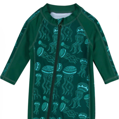 Sunsuit - Long Sleeve Romper Swimsuit | "Jelly Jellyfish"