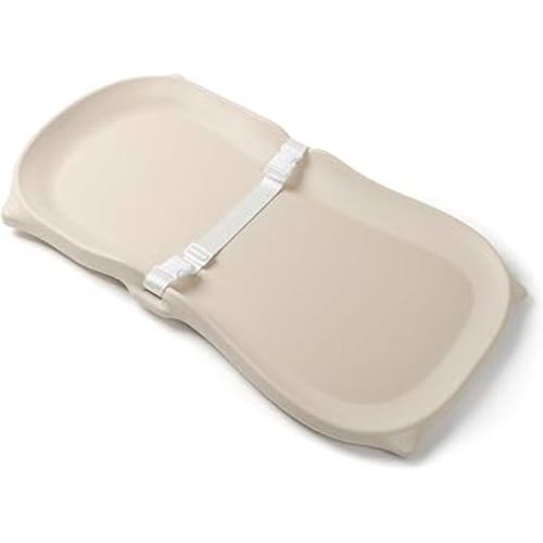 Baby Changing Pad Wipeable & Waterproof, Soft & Non-Slip Adjustable Safety Belt, Changing Table and Dresser, Use for Changing Diaper Clothes Massage Apply Moisturizer, Oat Cat Conpect Design