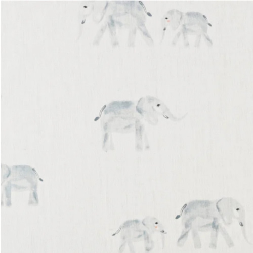 Elephant Crib Sheet