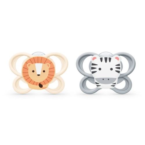 NUK Perfect Match Air Pacifiers 6-18m - 2pk: BPA-Free, Silicone, Pacifier Accessories