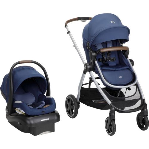 Maxi-Cosi Zelia Luxe Travel System, Color: New Hope Navy