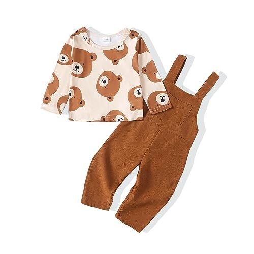 Renotemy Baby Girl Clothes Outfits Fall Winter Long Sleeve Sweatshirts