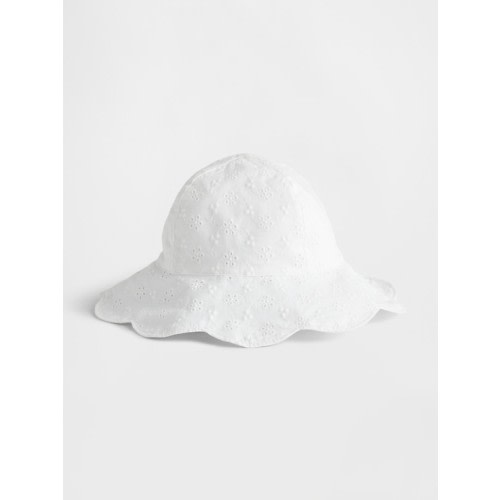 Baby Eyelet Bucket Hat