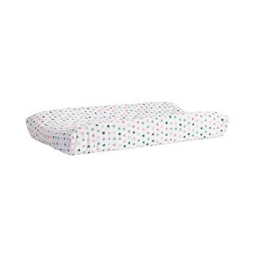 Roller Rabbit Multi Hearts Changing Pad Cover