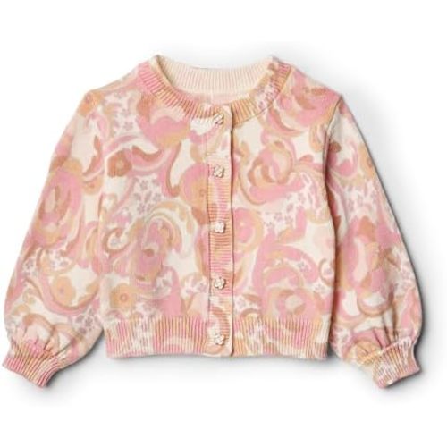 Amazon Essentials x Sofia Grainge Toddlers and Baby Girls' Lightweight Cardigan Sweater