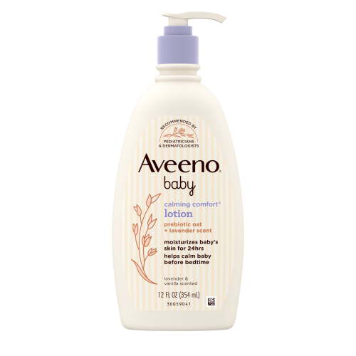 Aveeno Baby Calming Comfort Moisturizing Bedtime Lotion, 12 fl. oz
