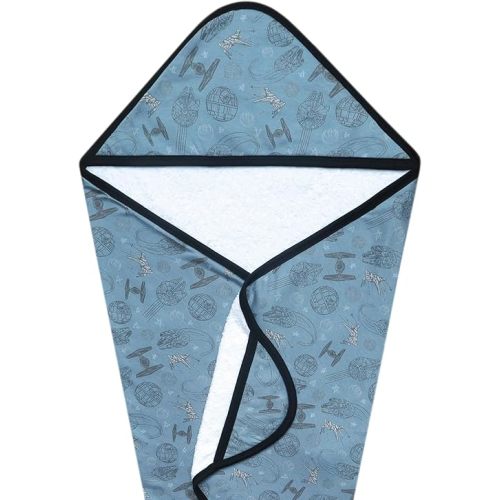 Copper Pearl Premium Knit Hooded Bath Towel Starships