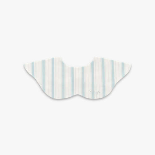 Seaside Stripes Winglet Bib - Blue | Gooselings