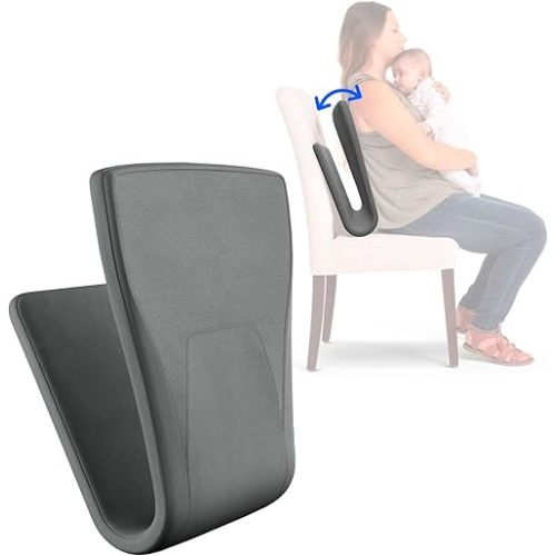 READY ROCKER Portable Rocking-Chair - Ideal for Nursery Furniture, Home-Office-Chair-Outdoor-Use, Travel for Moms, Dads, Seniors - Replaces Need for Glider - Baby Registry-Shower Gift | Stone