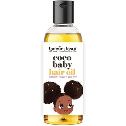 Baby Hair Oil for Infants and Toddlers, Baby Hair Products for Black Babies, Curly Hair, Twist and Braids Oil