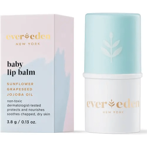Evereden Baby Lip Balm, 0.13 oz | Clean Baby Care | Non-toxic and Fragrance Free Baby Skincare