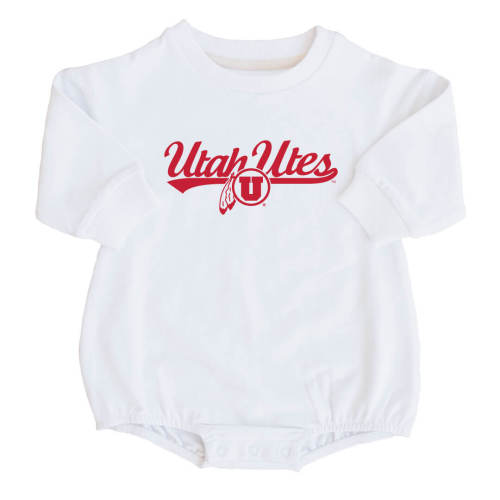 University of Utah | UU Graphic Sweatshirt Bubble Romper