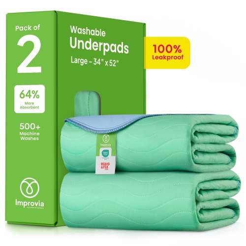 Large - 34"x52" Washable Underpads – Improvia