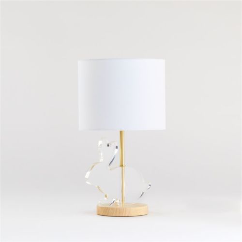 Acrylic Bunny Table Lamp