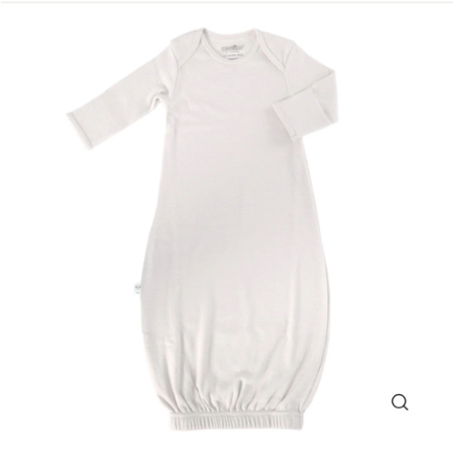 Merino Wool Baby Gown |Natural Merino Wool Baby Sleepwear – Woolino